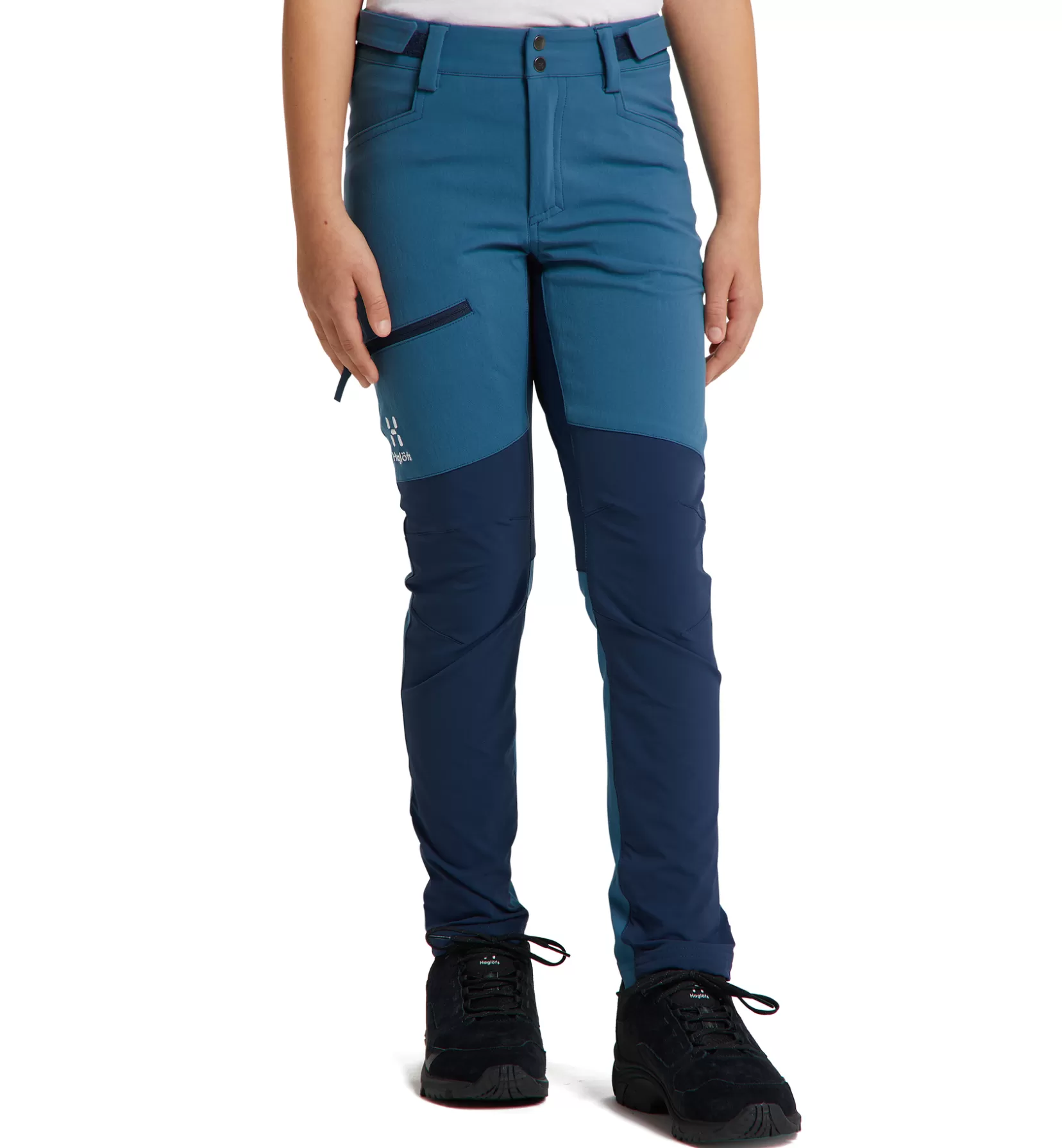 Best Sale Haglöfs Rugged Pant Junior Dark Ocean/Tarn Blue