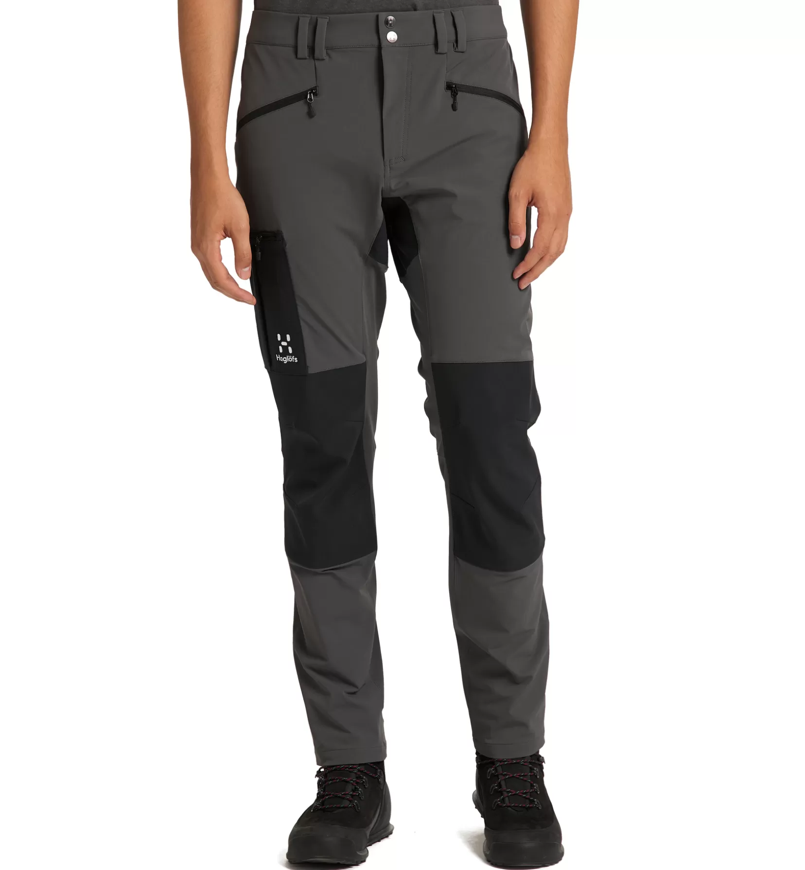 Best Sale Haglöfs Rugged Slim Pant Men Magnetite/True black