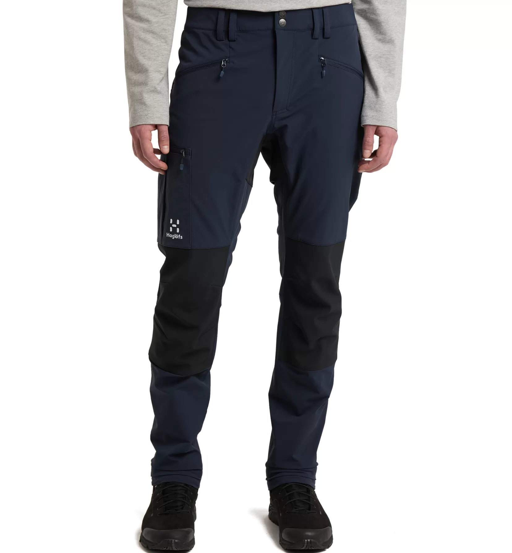 Fashion Haglöfs Rugged Slim Pant Men Tarn blue/True black