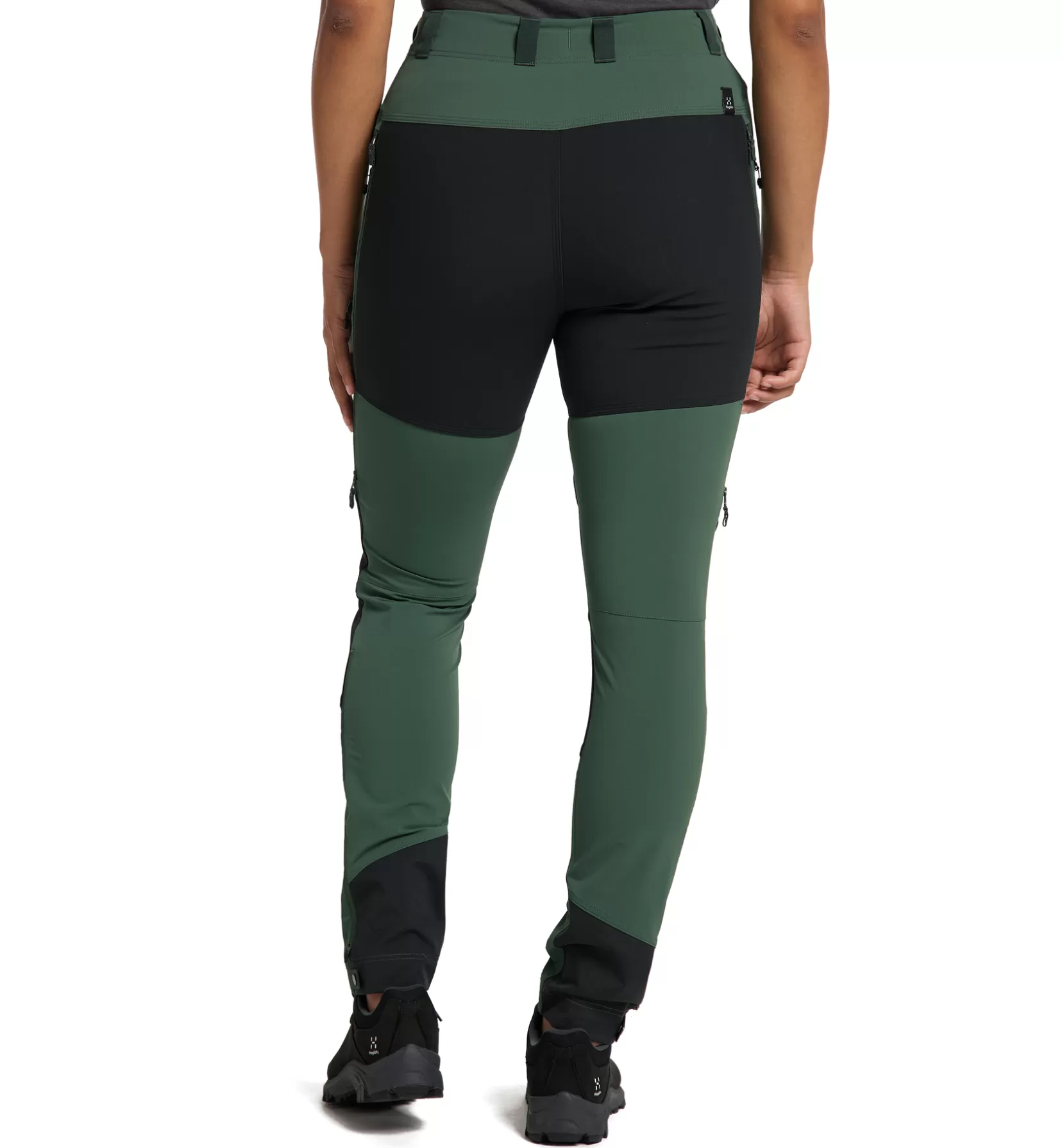 Best Haglöfs Rugged Slim Pant Women Fjell green/True black