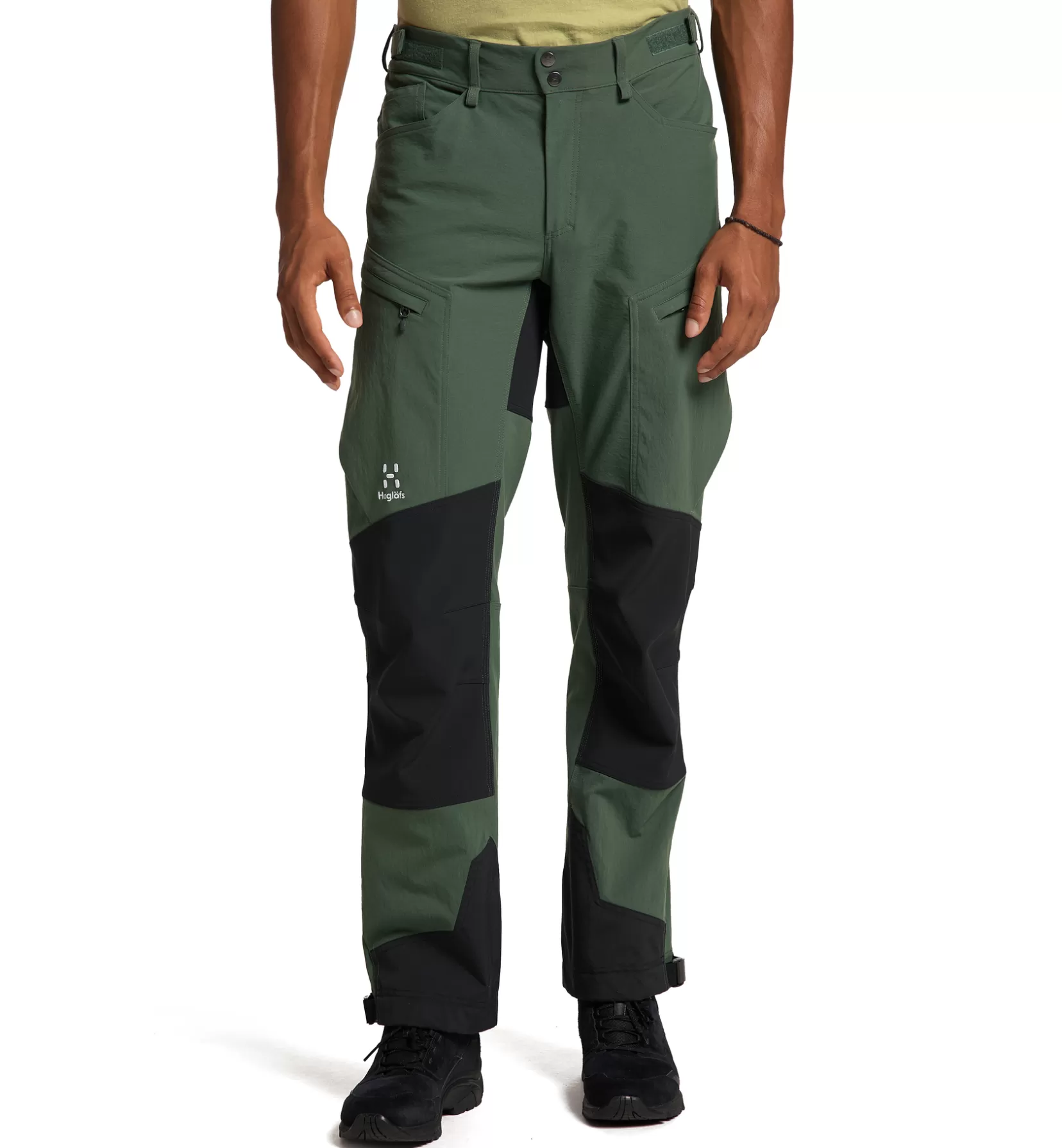 Discount Haglöfs Rugged Standard Pant Men Fjell green/True black