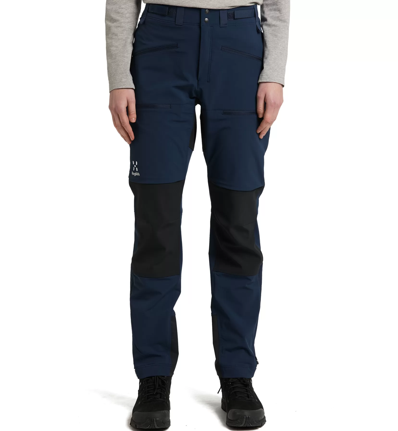 Outlet Haglöfs Rugged Standard Pant Women Tarn blue/True black