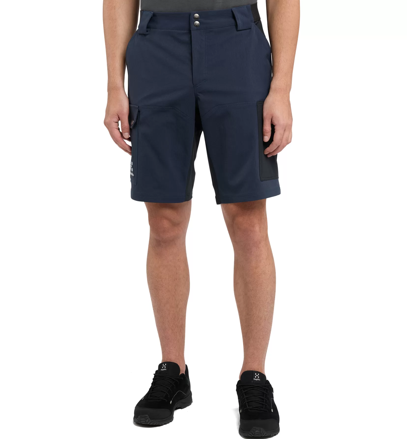 Cheap Haglöfs Rugged Standard Shorts Men Tarn blue/True black