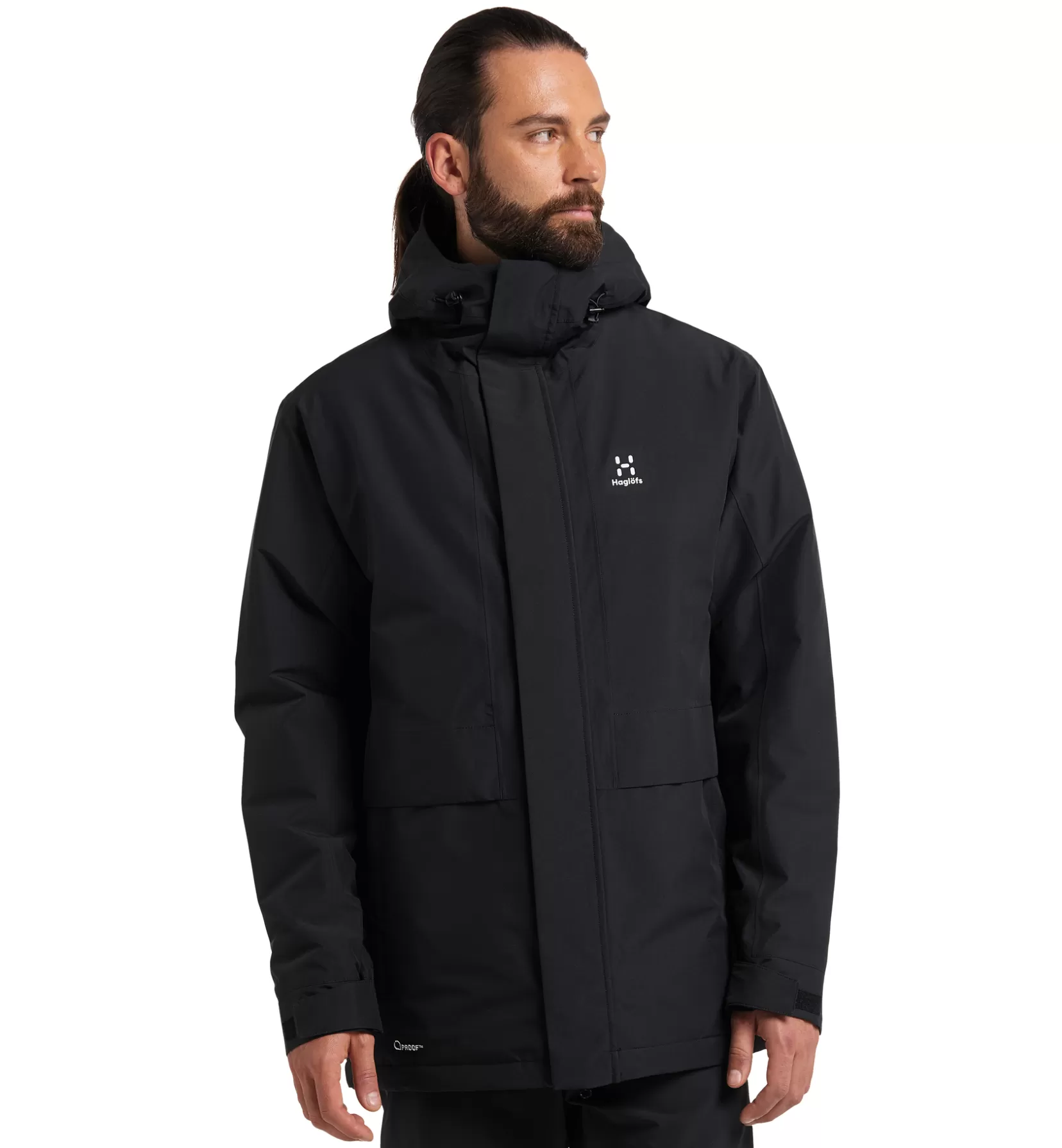 Flash Sale Haglöfs Salix Proof Mimic Parka Men True Black