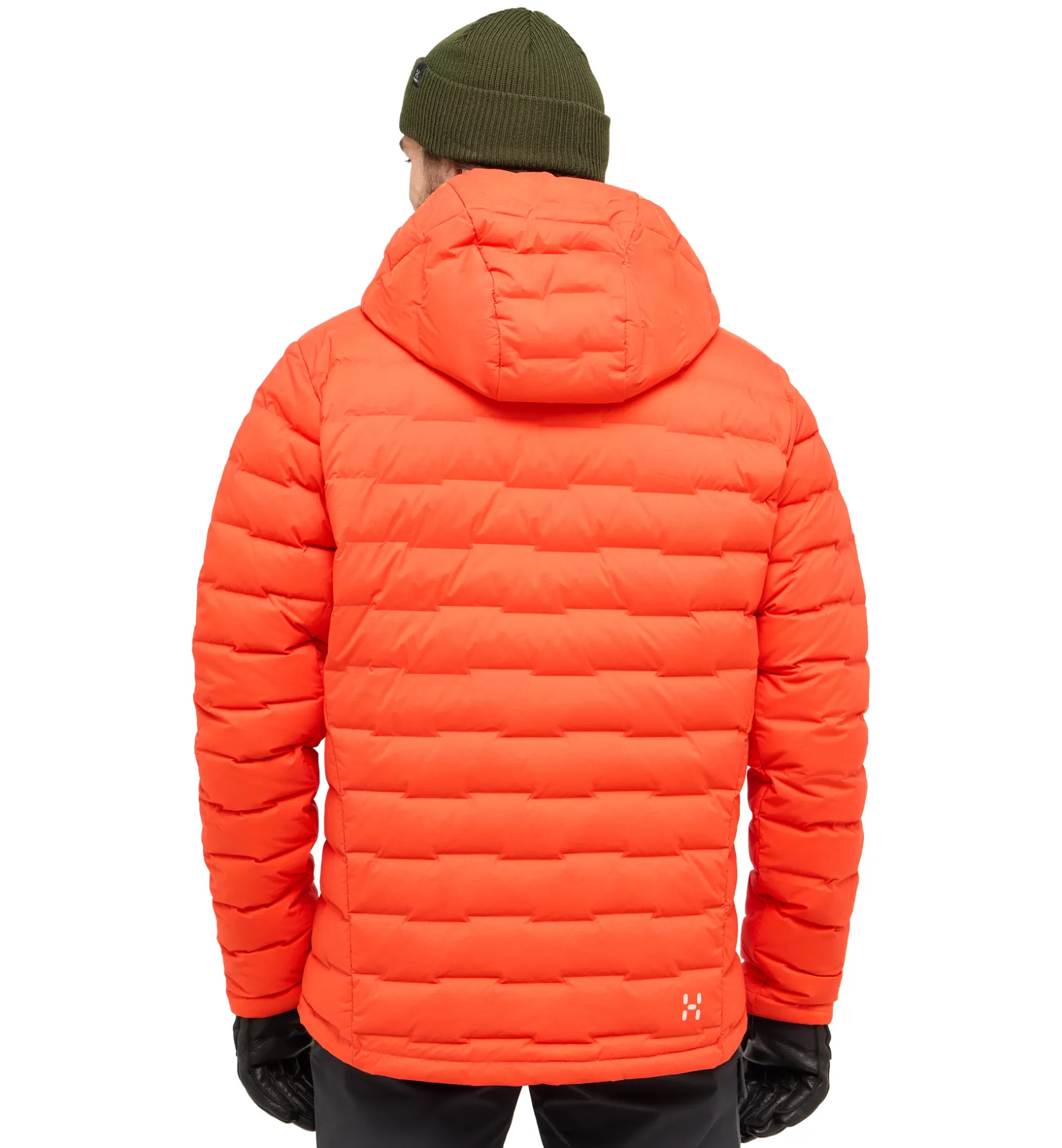 Store Haglöfs Spitz Down Hood Men Habanero