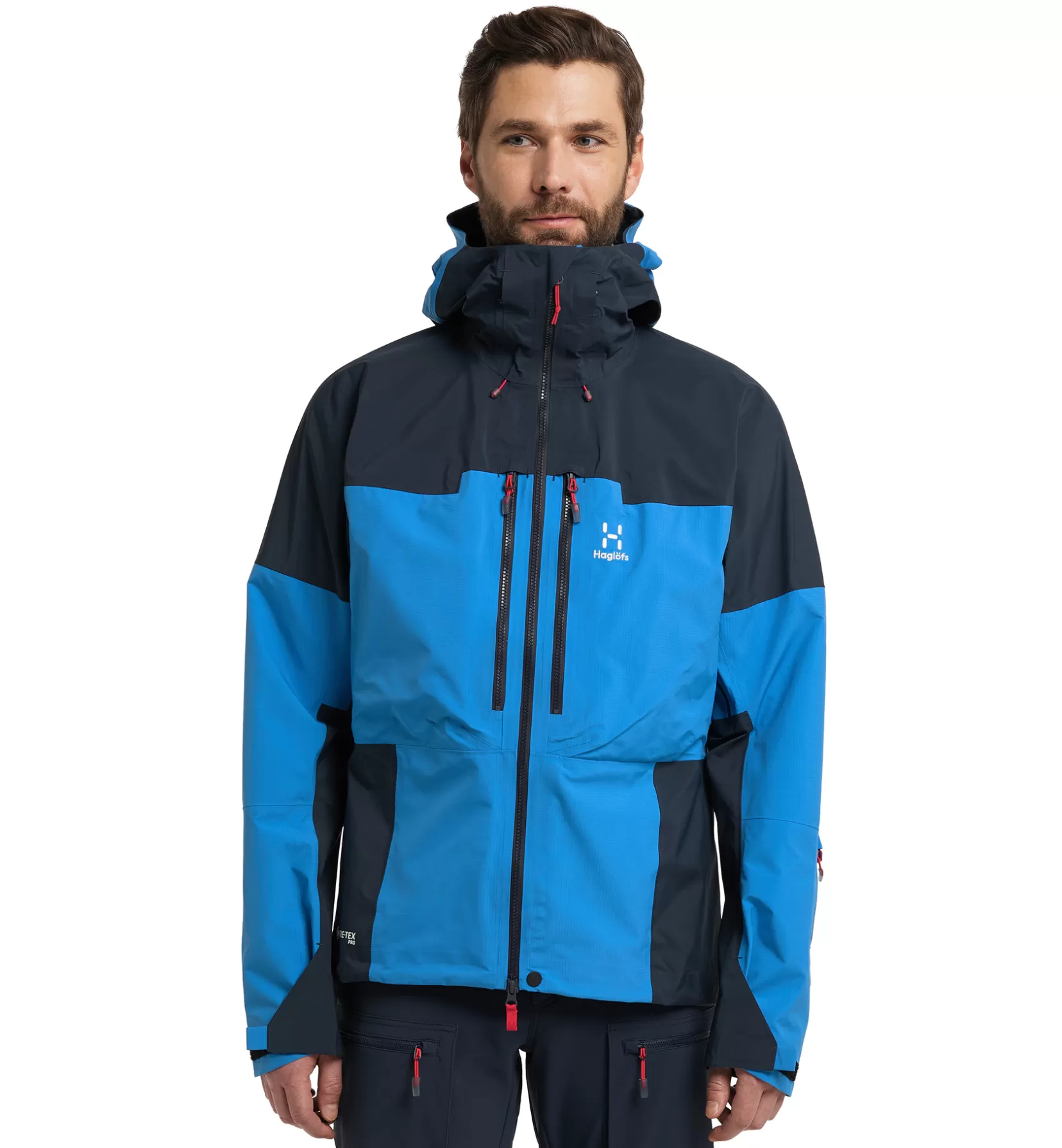Cheap Haglöfs Spitz GTX Pro Jacket Men Nordic blue/Tarn blue