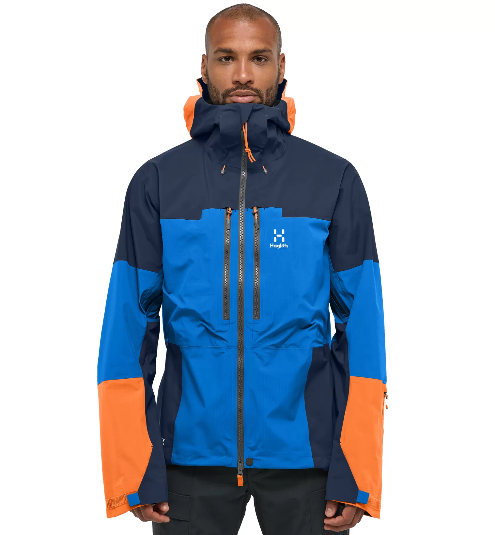 Shop Haglöfs Spitz GTX Pro Jacket Men Electric Blue/Tarn Blue