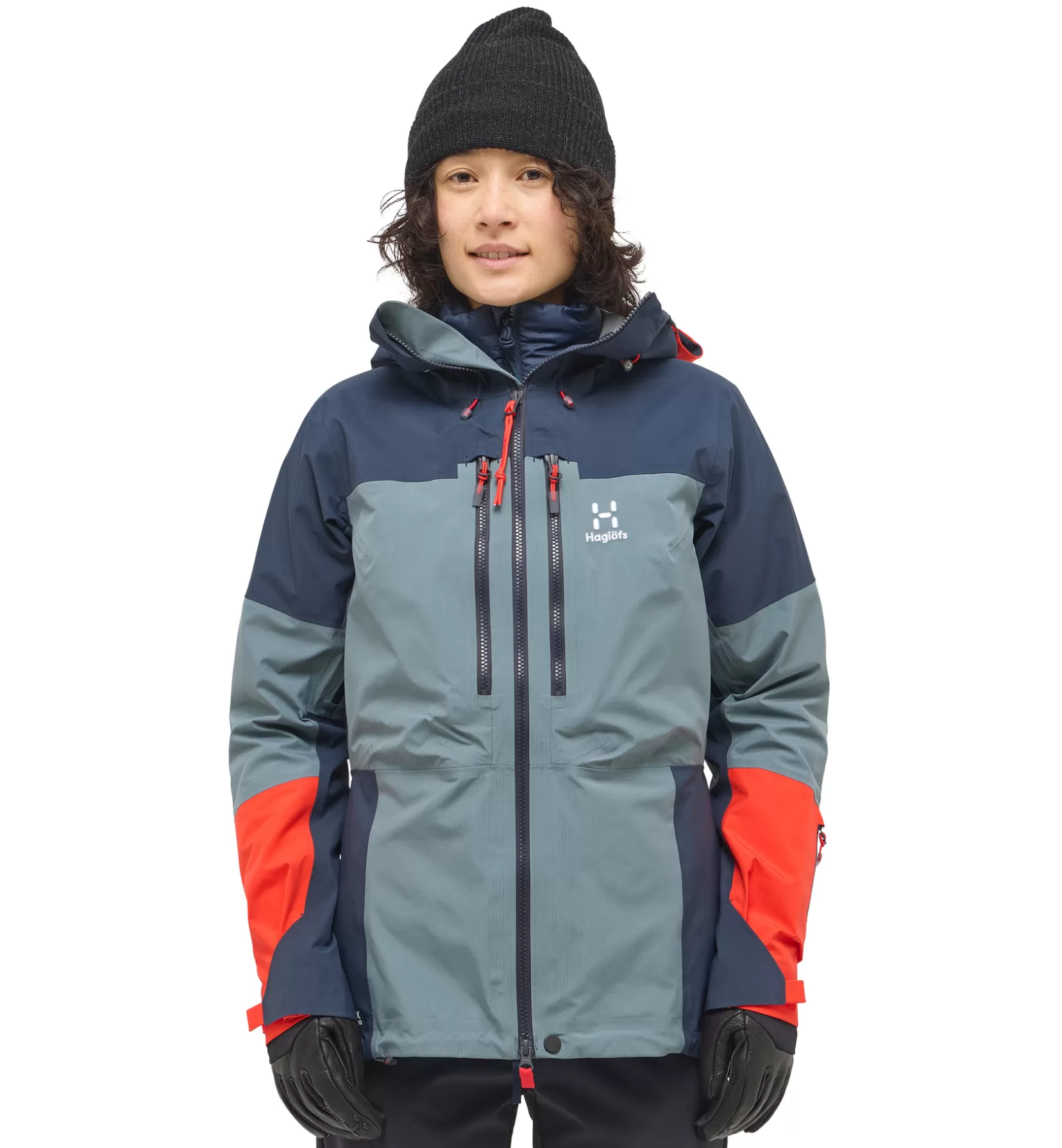 Best Sale Haglöfs Spitz GTX Pro Jacket Women Steel blue/Tarn blue