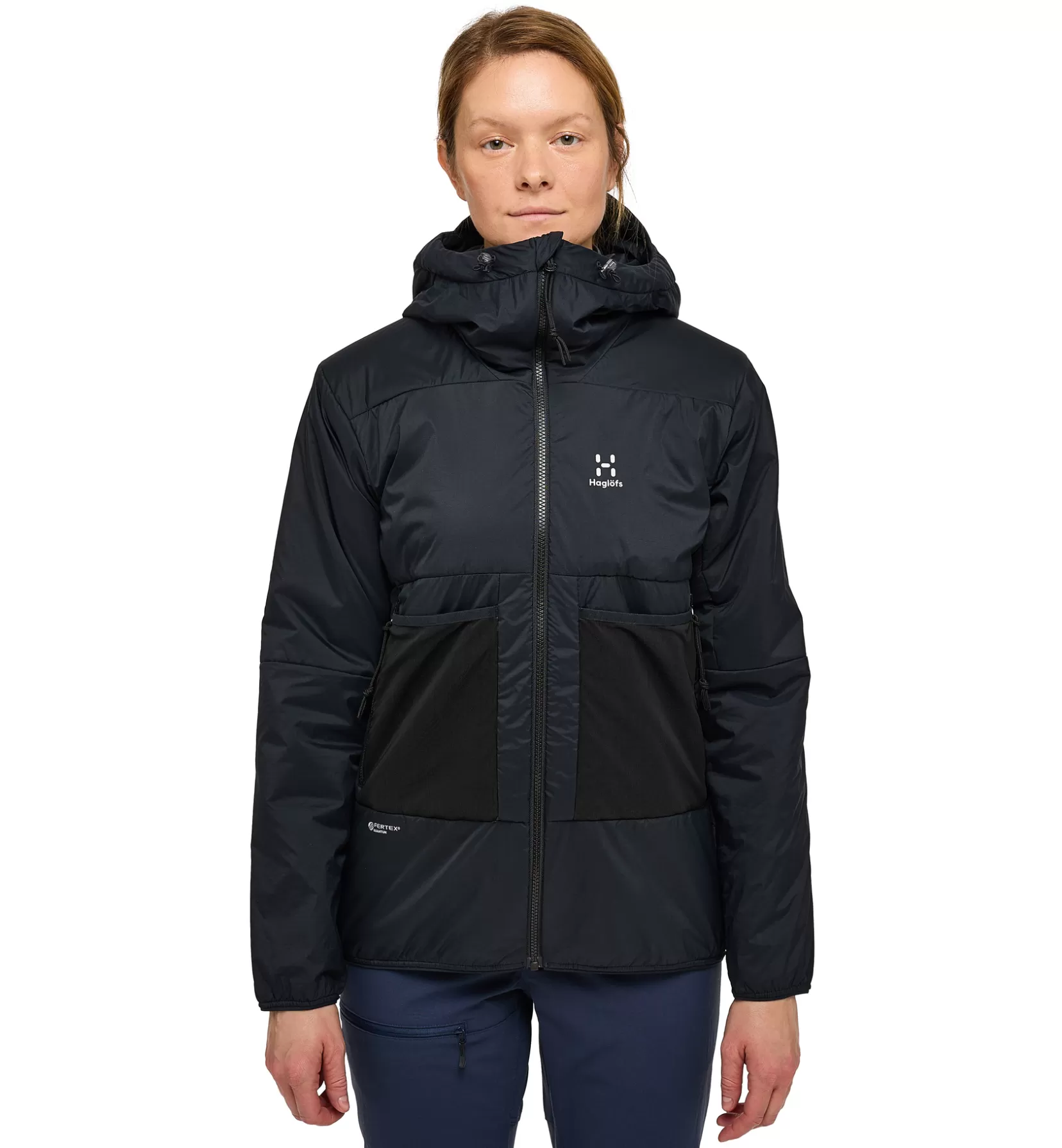 Fashion Haglöfs Spitz Mimic Hood Women True Black