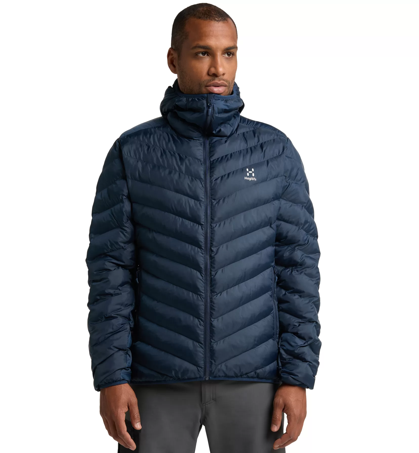 New Haglöfs Särna Mimic Hood Men Tarn Blue
