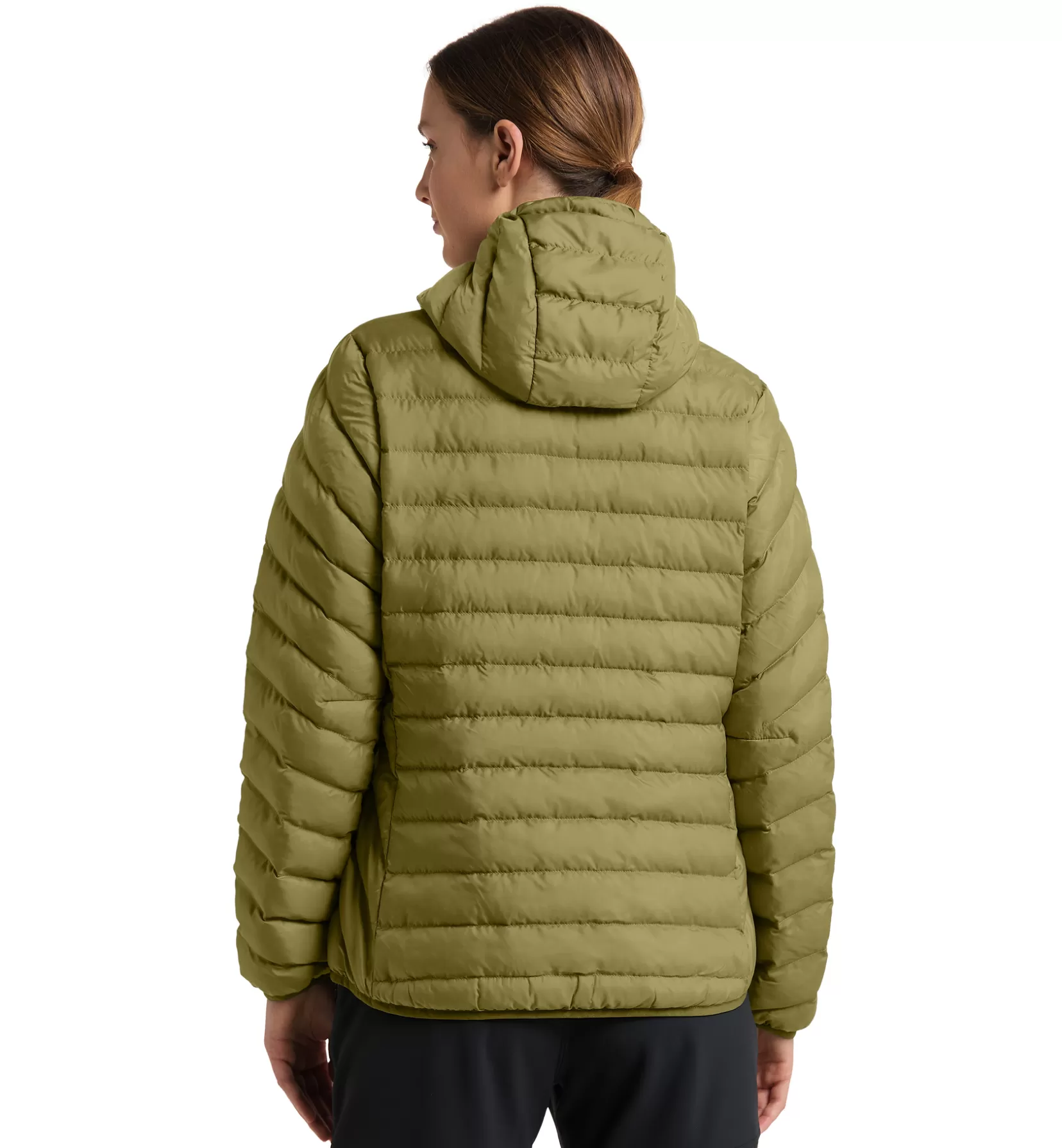 Store Haglöfs Särna Mimic Hood Women Olive Green