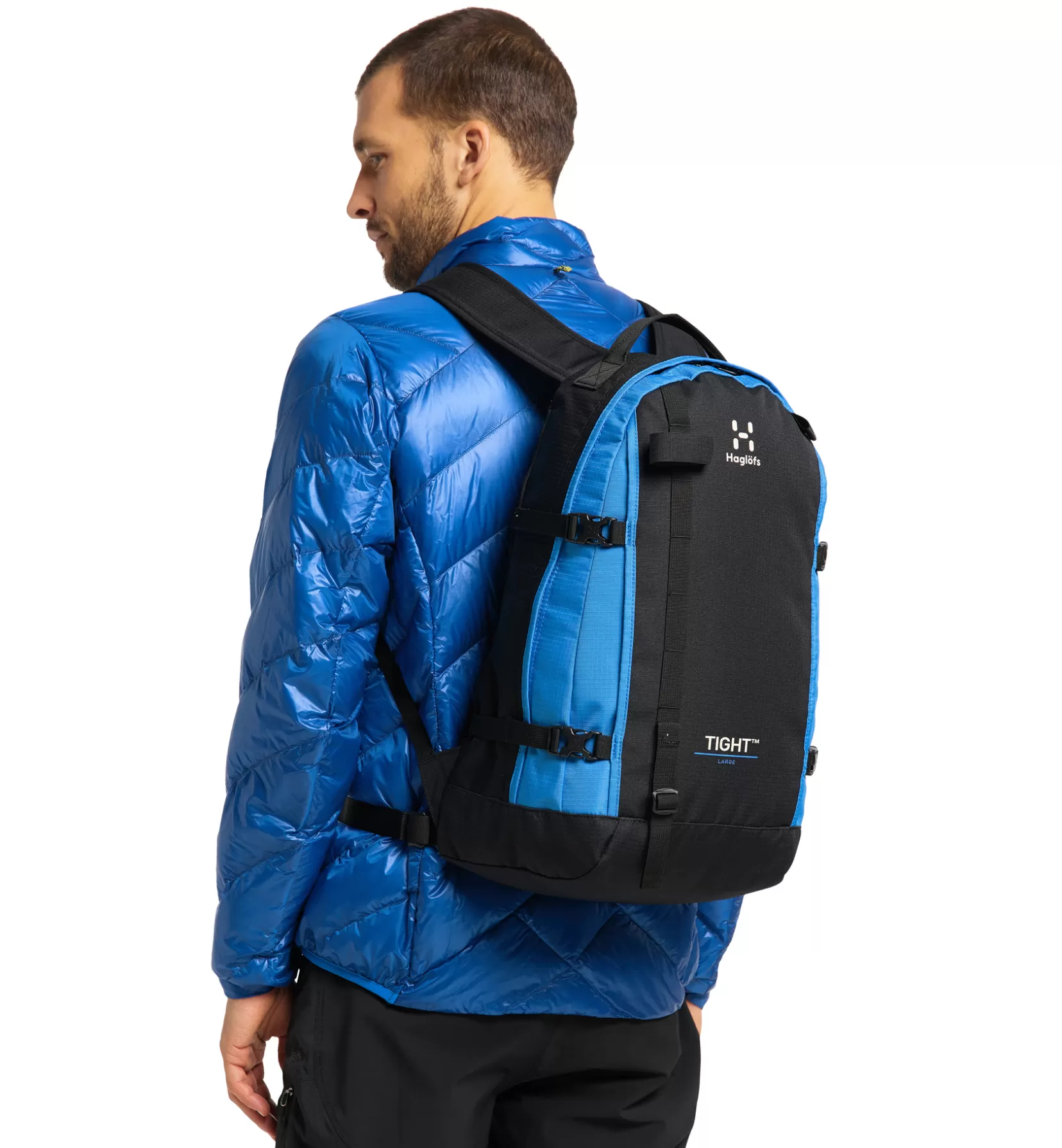 Store Haglöfs Tight Large True black/Nordic blue