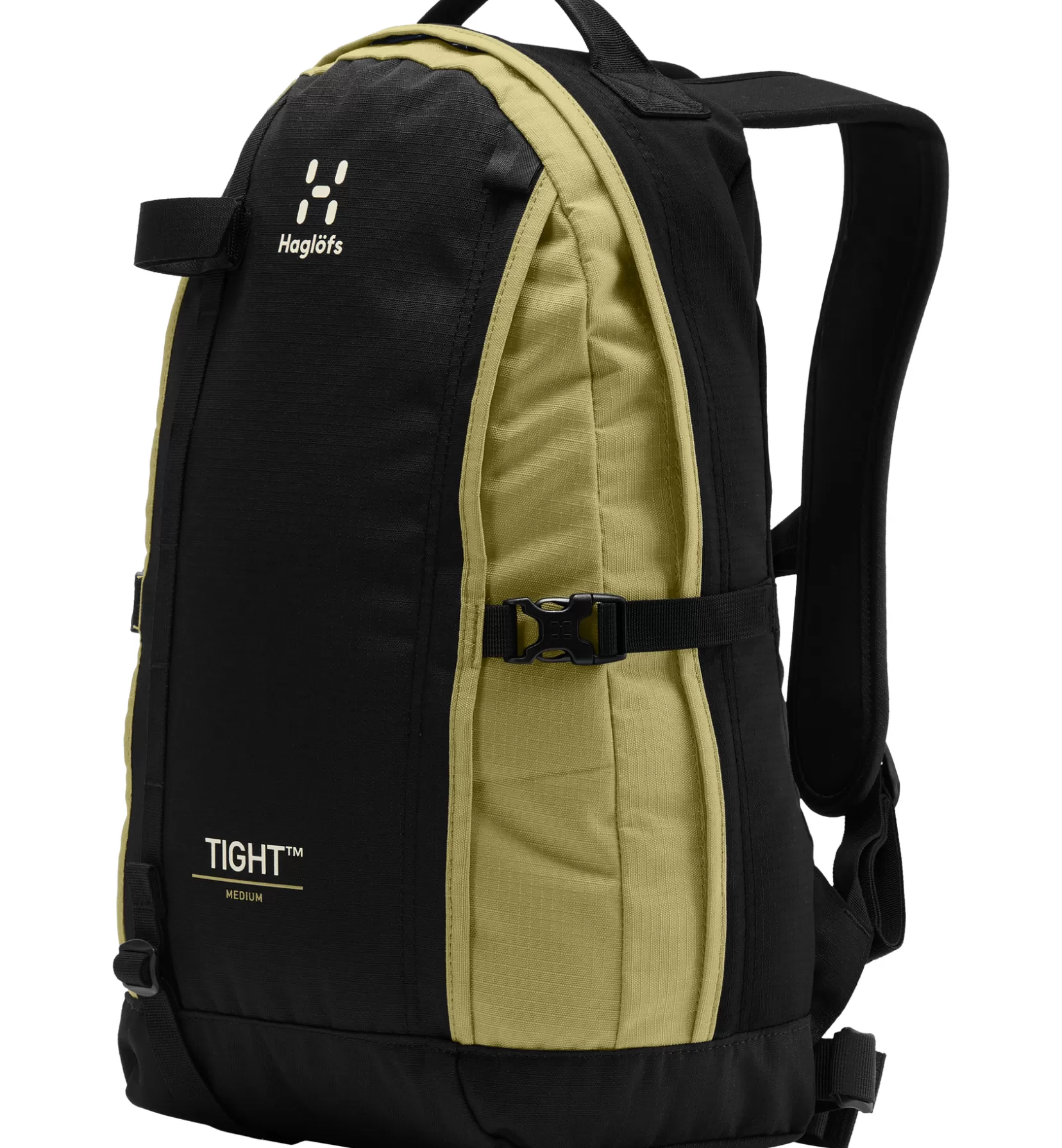 Sale Haglöfs Tight Medium True Black/Olive Green