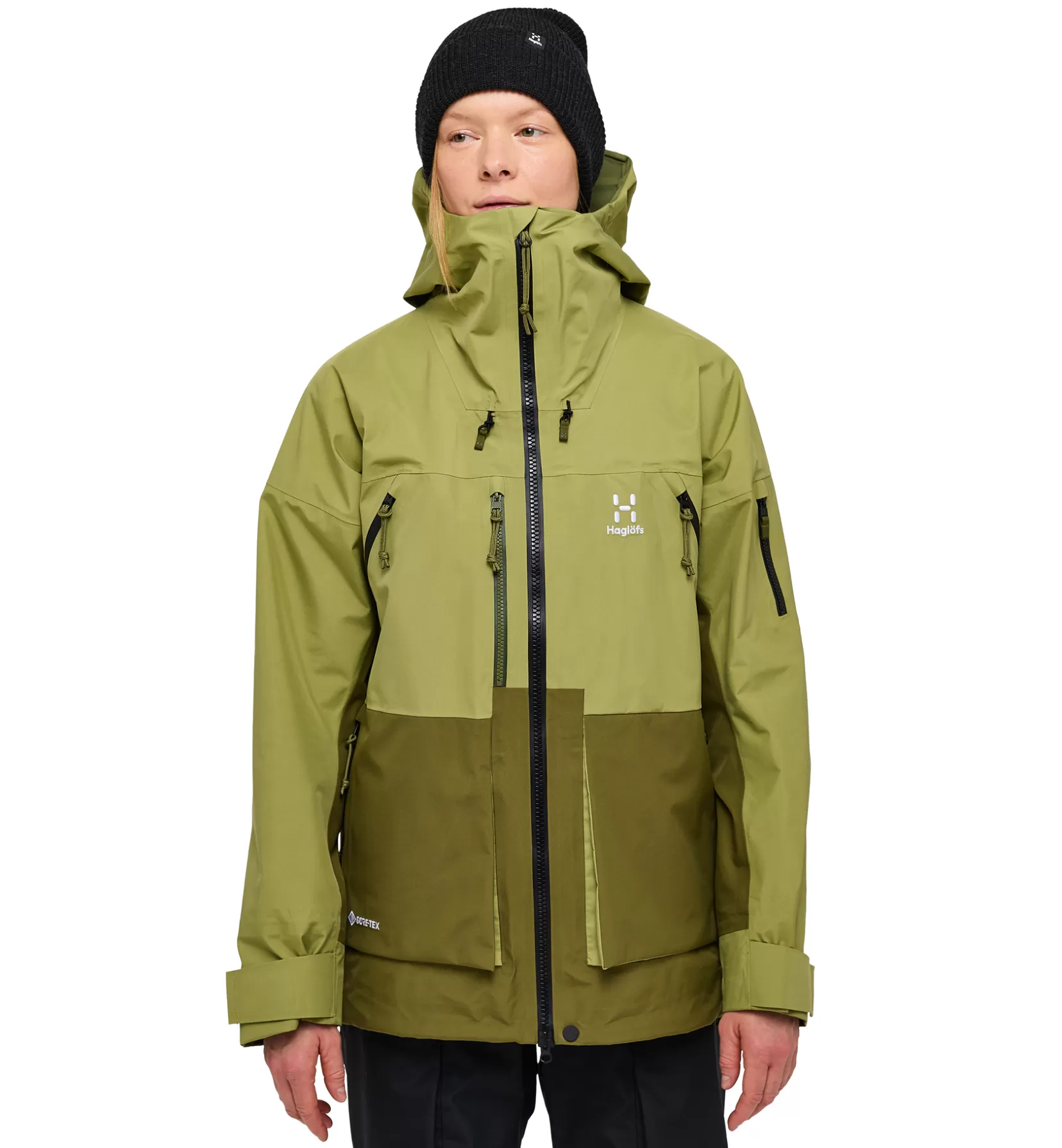 New Haglöfs Vassi GTX Jacket Women Thyme green/Olive green