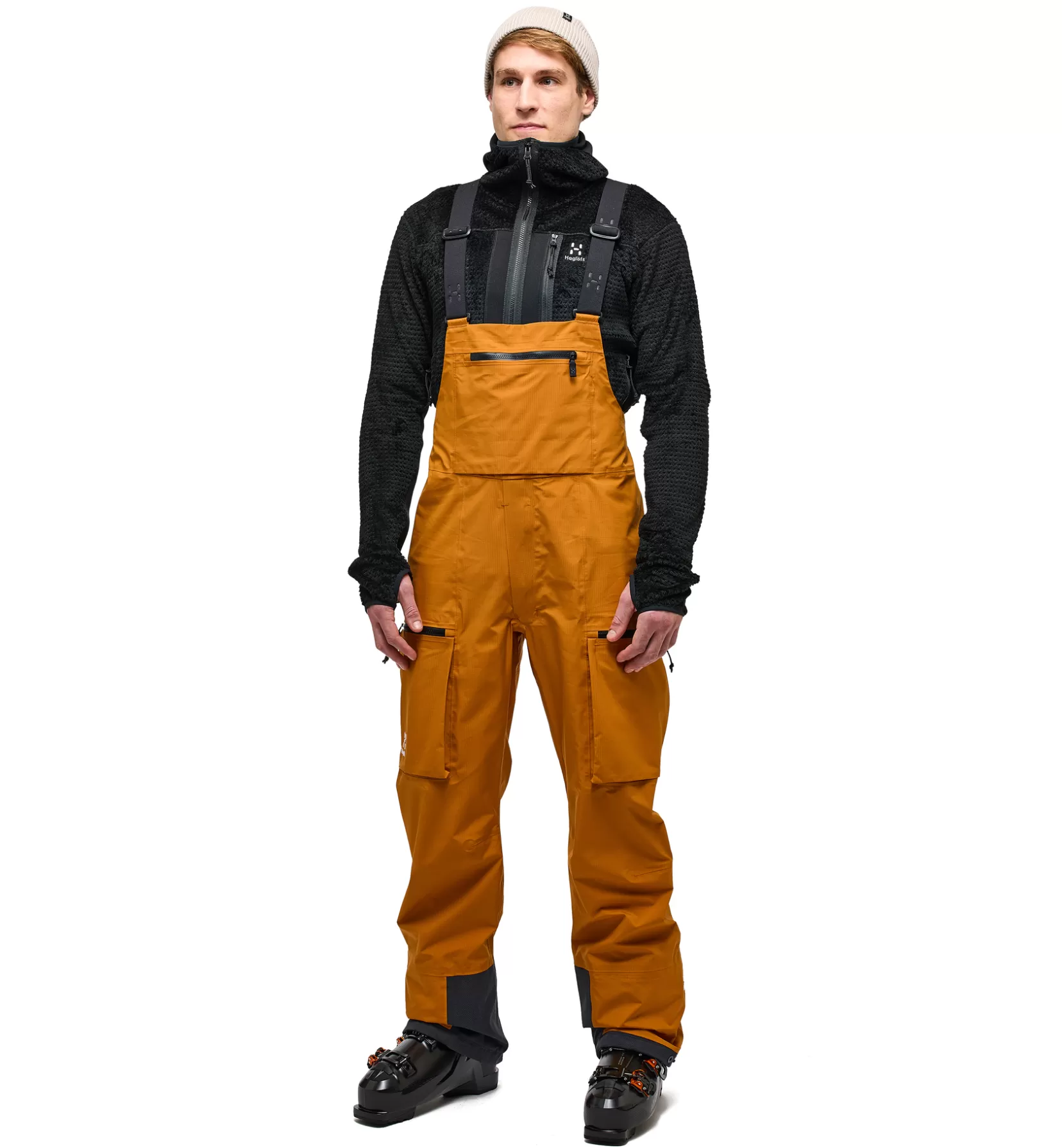 Store Haglöfs Vassi GTX Pro Bib Men Golden Brown