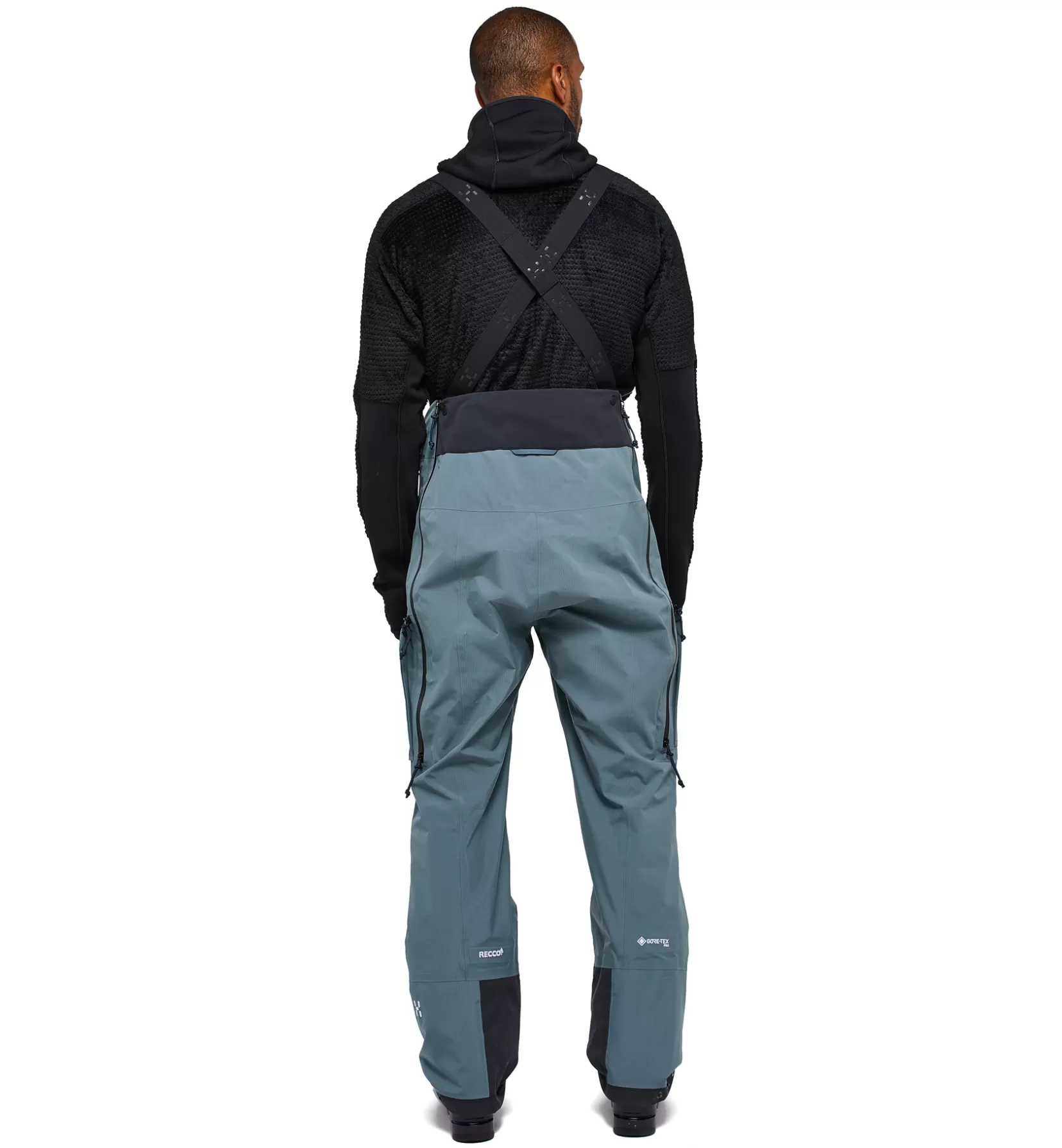 Clearance Haglöfs Vassi GTX Pro Bib Men Steel Blue