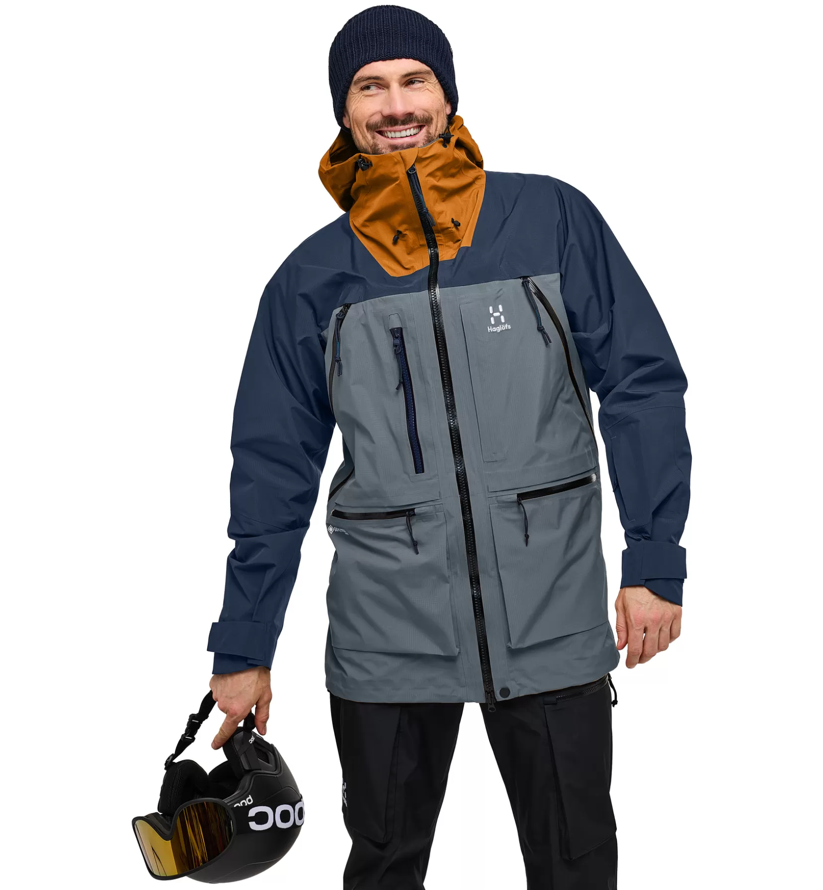 New Haglöfs Vassi GTX Pro Jacket Men Steel blue/Tarn blue