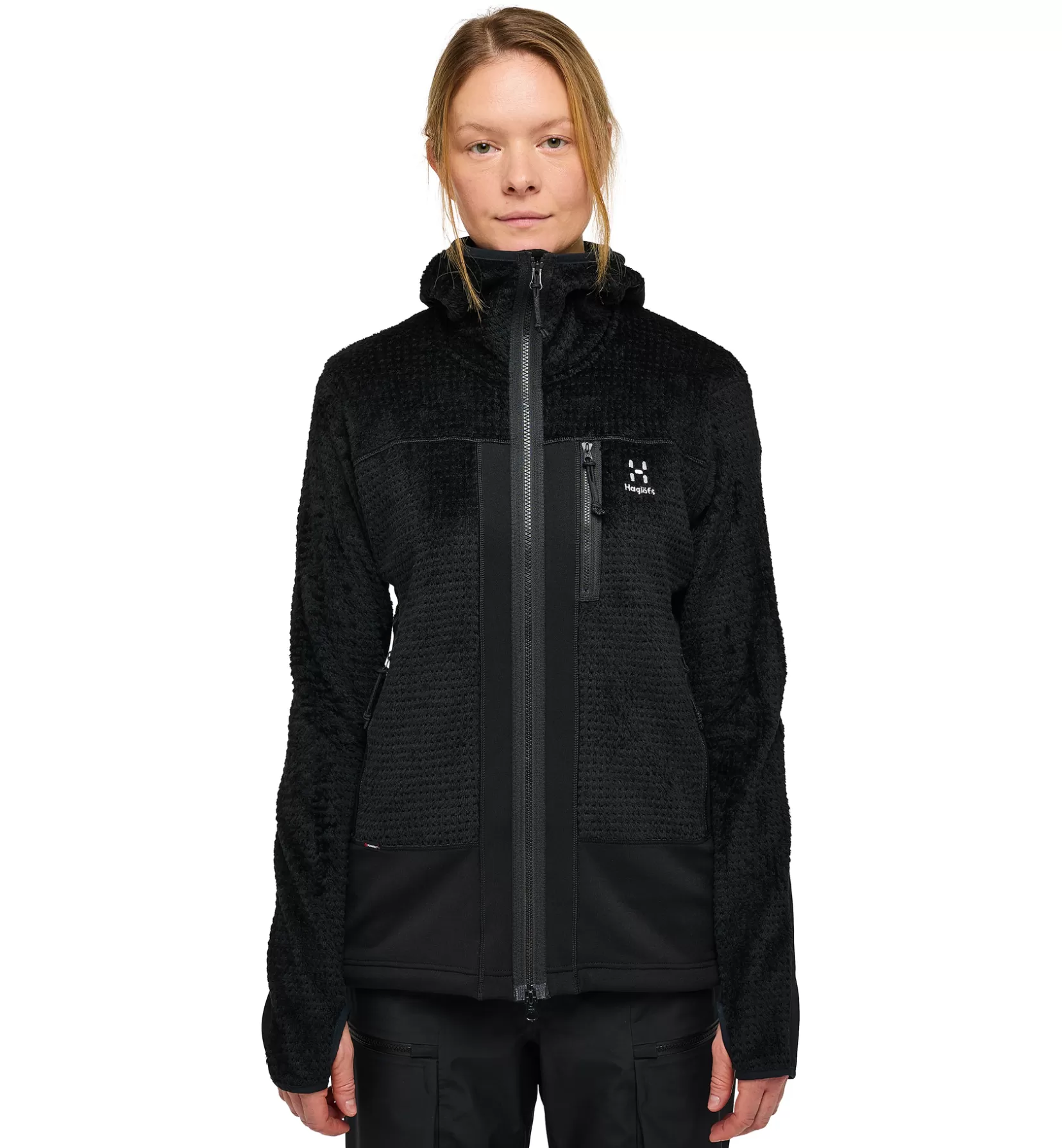 Hot Haglöfs Vassi Mid Hood Women True Black