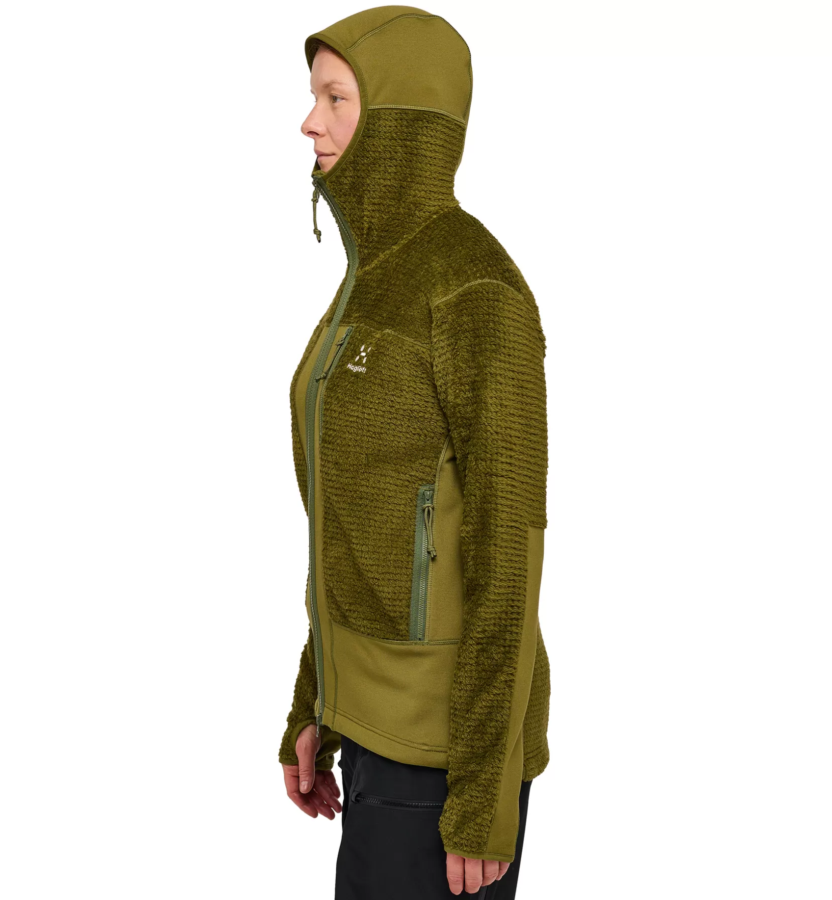 New Haglöfs Vassi Mid Hood Women Olive Green