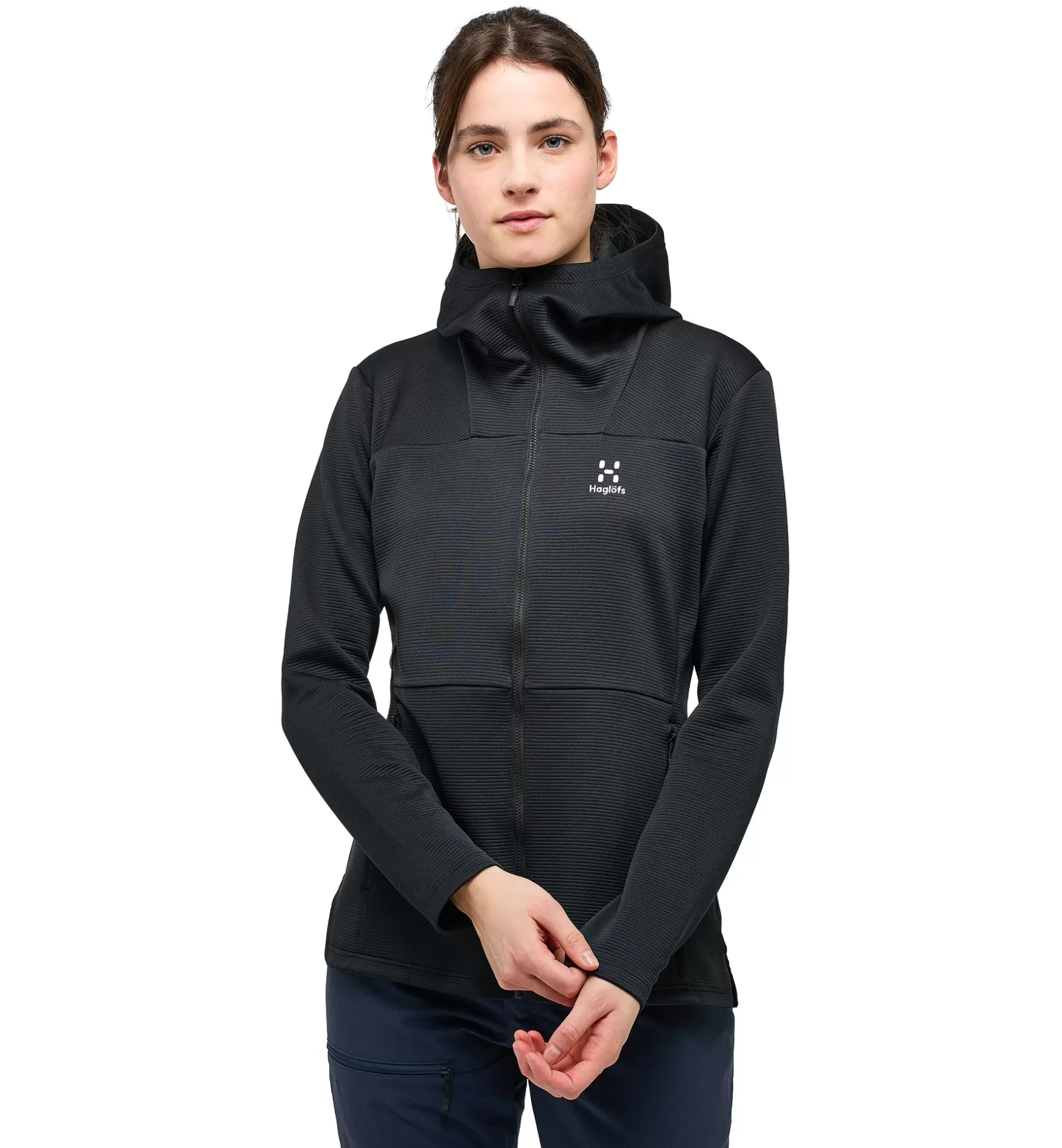 Discount Haglöfs Willow Mid Hood Women True Black
