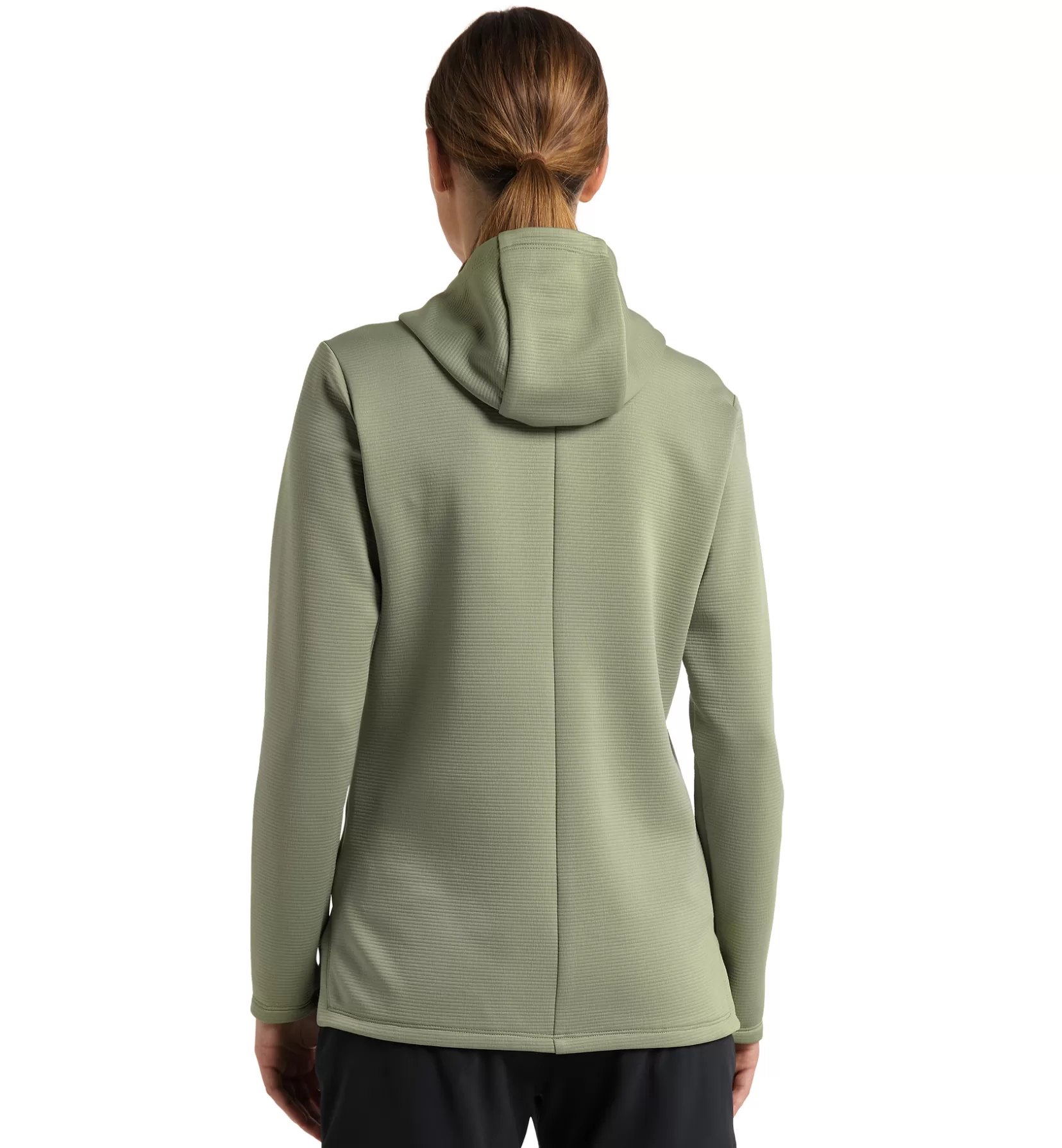 Clearance Haglöfs Willow Mid Hood Women Thyme Green